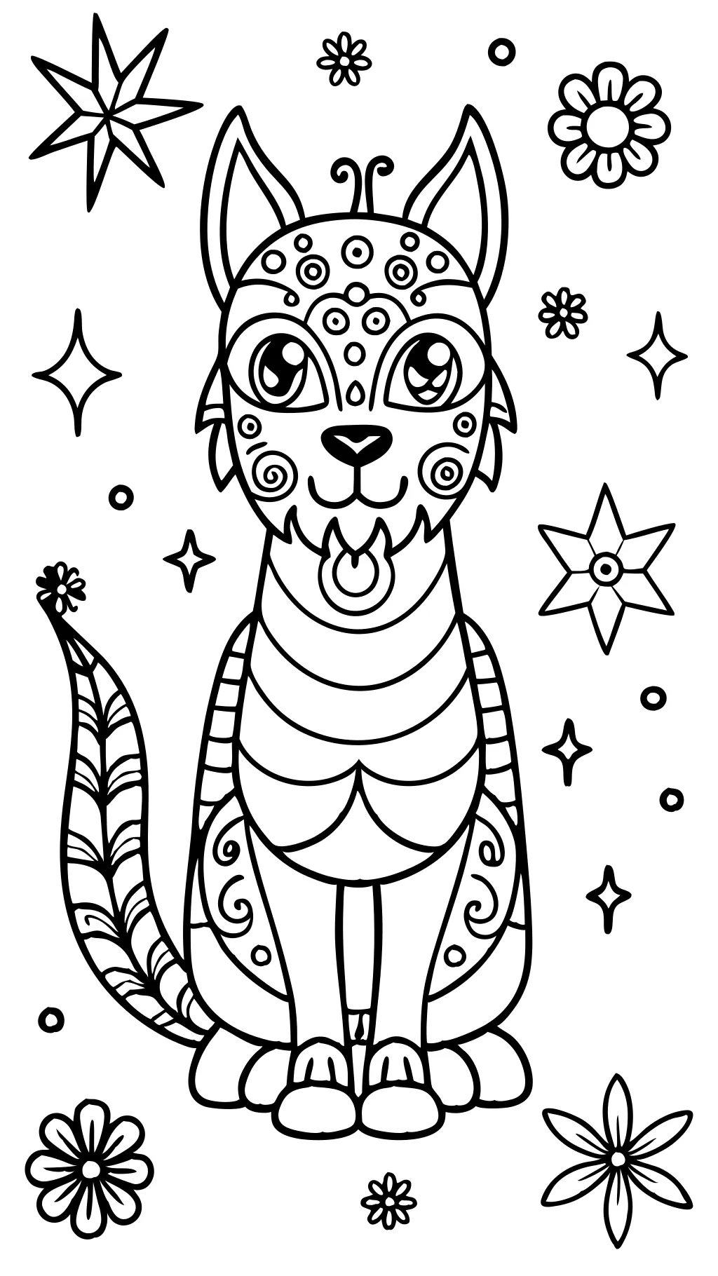 alebrijes coloring pages